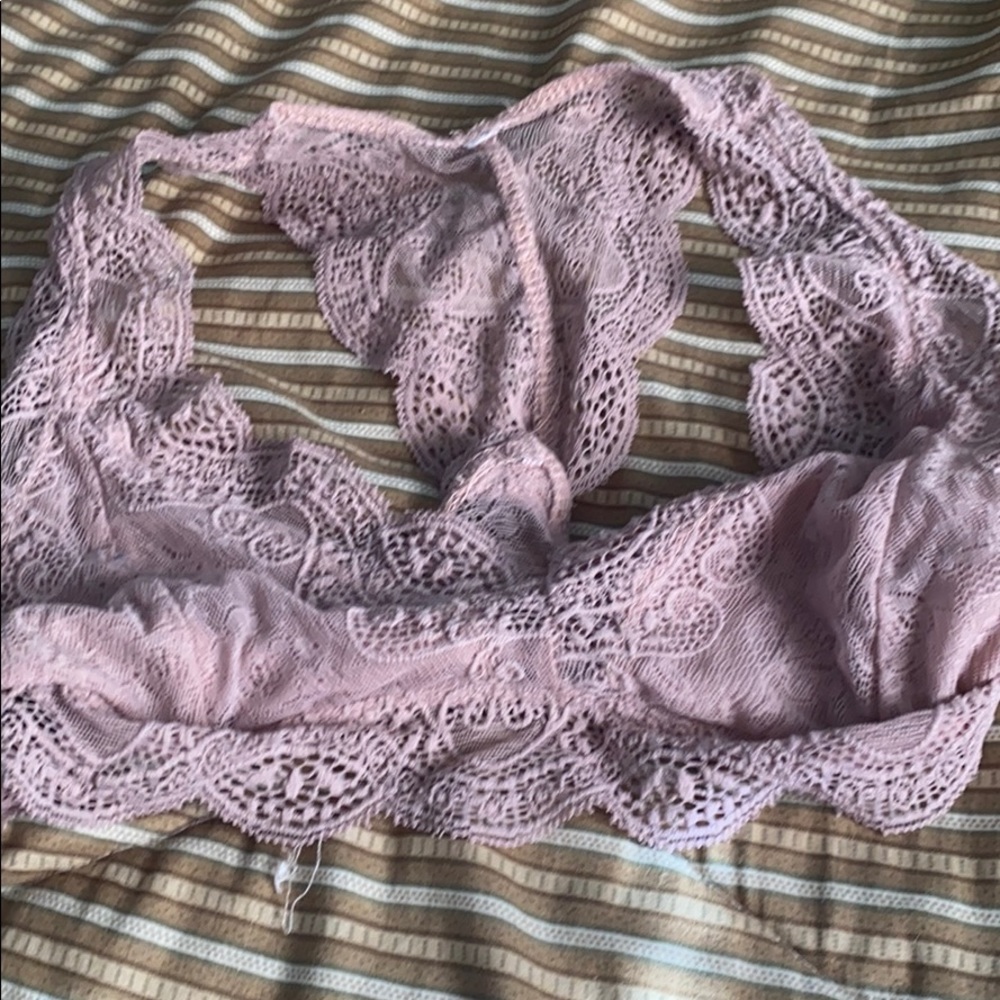 Lace Halter Bralette - Picture 4 of 4
